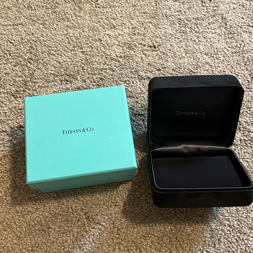 Tiffany & Co empty bracelet box and gift box